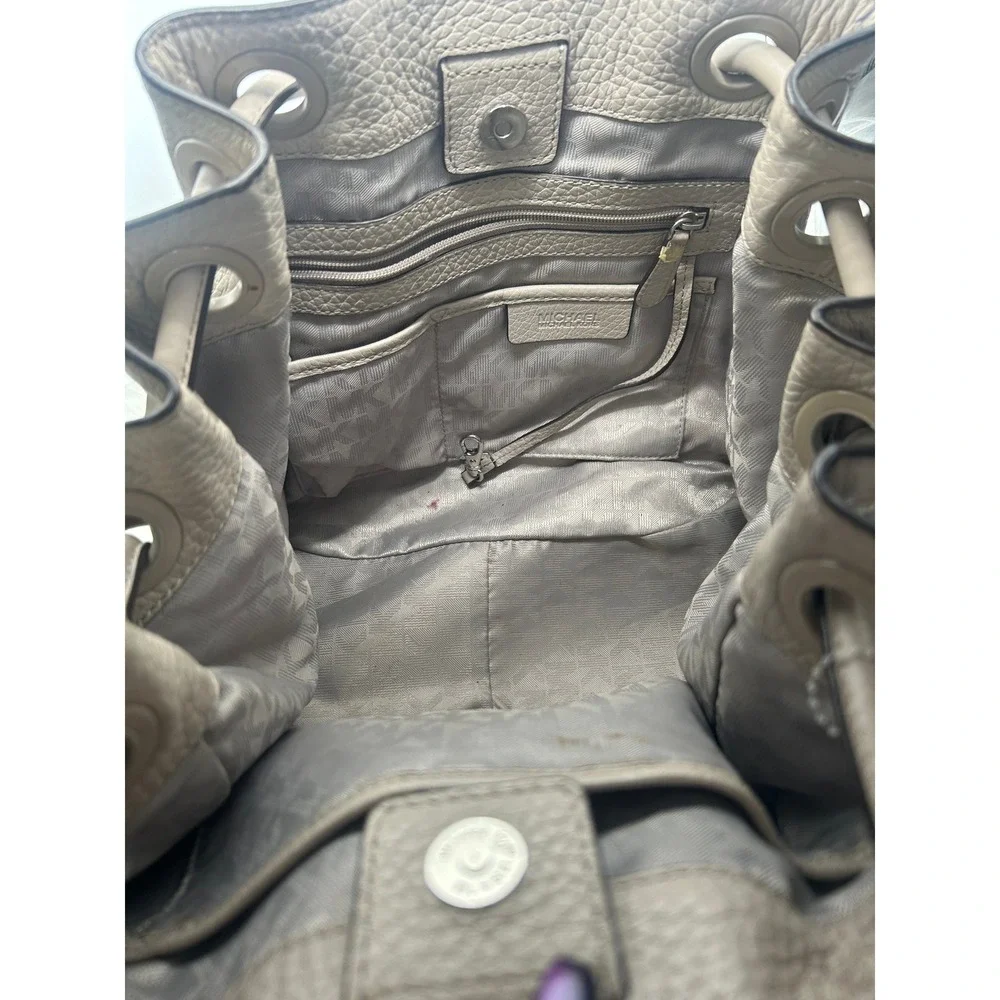 MICHAEL KORS Daila Large Pebbled‎ Leather Tote Shoulder Bag#257